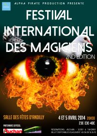 Festival International Des Magiciens D'andilly. Du 4 au 5 avril 2014 à ANDILLY. Valdoise.  20H30